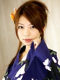 Sexy japan girl Hino Hikari in lingerie