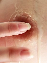 We had a fantasy to cover a busty Japanese girls body with jizzy cream, but could Maon handle the sweet drippy drops? Shes full of wild hentai fantasi