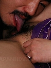 Milf Waka Kano tasted a young cock