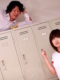 Cute Chihiro Takizawa in a 69