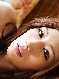 Julia with sexy legs shows big boobs in all their splendour